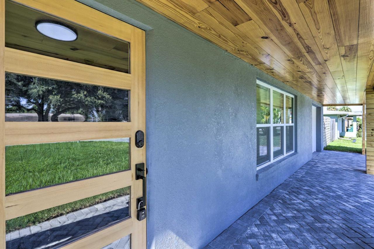 Beach House With Outdoor Kitchen, Walk To Coast Cocoa Beach Exterior photo