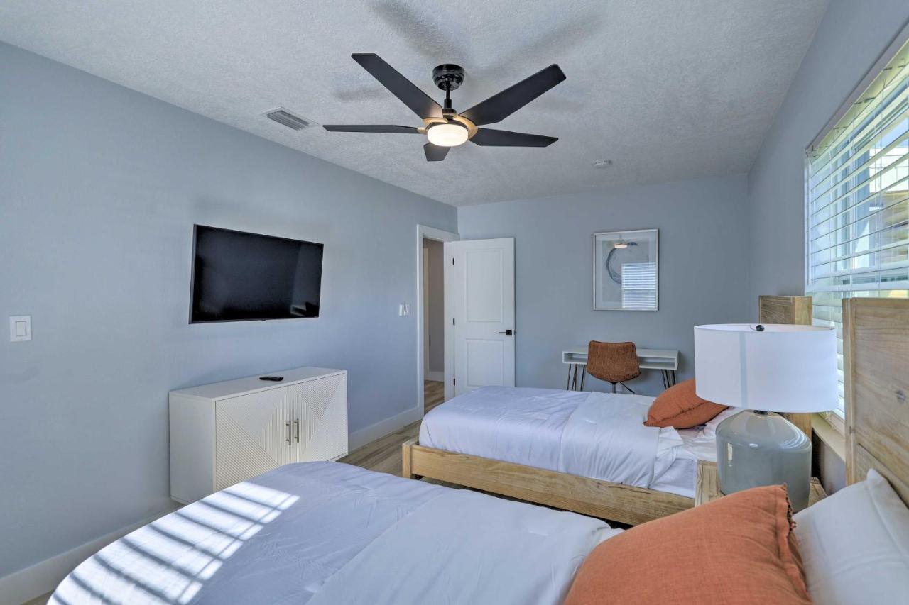 Beach House With Outdoor Kitchen, Walk To Coast Cocoa Beach Exterior photo
